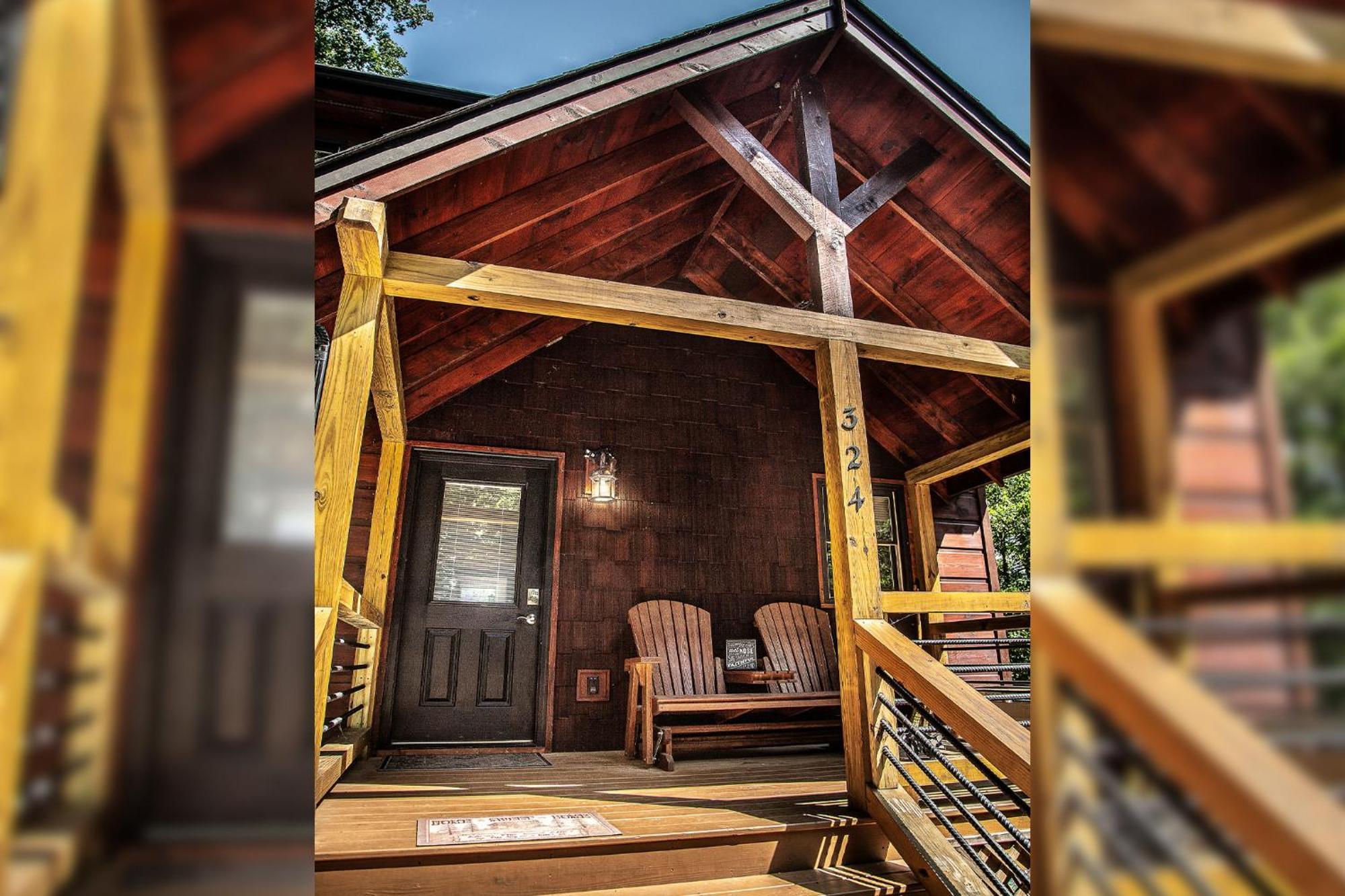 Adore The Smores Rustic Mountain Charm Outdoor Spaces And A Cozy Hot Tub Blue Ridge Exterior foto